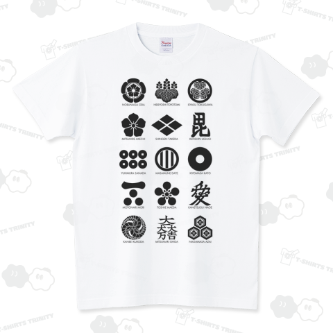 戦国武将家紋 スタンダードTシャツ(5.6オンス)
