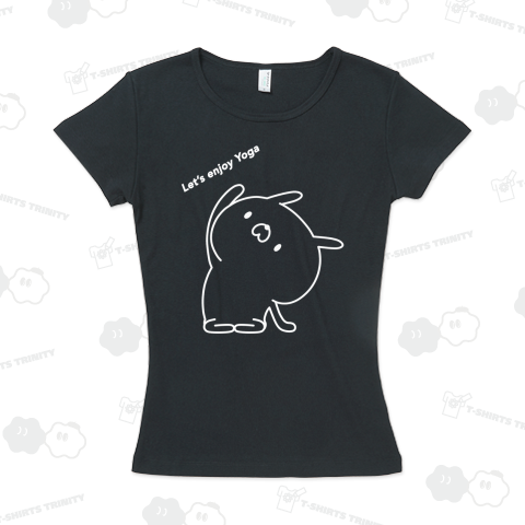 ヨーガうさぎ16(白)