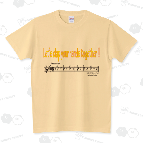 Let's clap your hands togeter!! スタンダードTシャツ(5.6オンス)