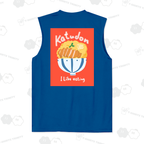 I Like eating(Katudon)バックプリント
