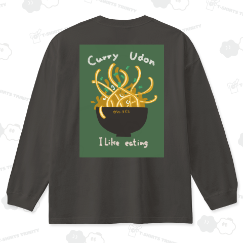 I Like eating(Curry Udon)バックプリント