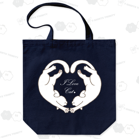 I Love Cat(白文字)