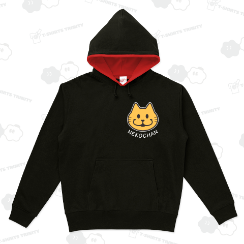 ネコちゃんマーク( カラー:白文字 )