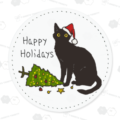 黒猫クリスマス