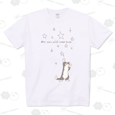 星と猫 ( ハチワレ )