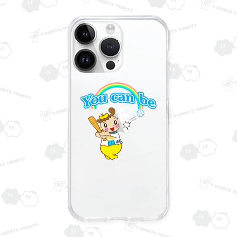 キミなら四番バッターになれるよ!(左打ち)(バックプリント)