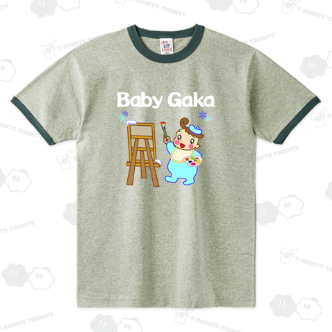 Baby Gaka 雪(白文字)