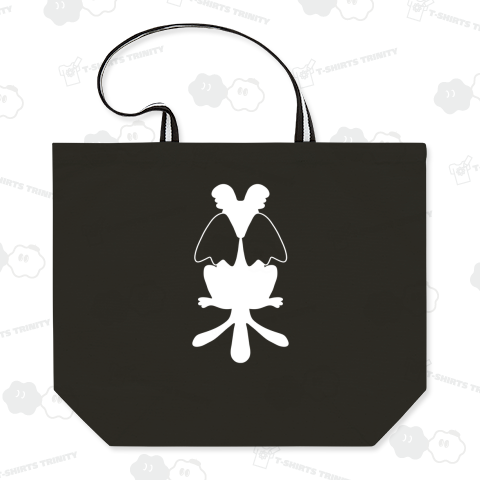 モノクロドラゴン・3しっぽ・白