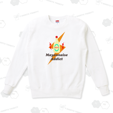 マヨネーズ中毒(Mayonnaise addict) マヨラー御用達 大好きTシャツデザイン【Zipangu49er】