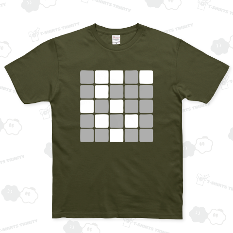 25までの素数(WHITE)