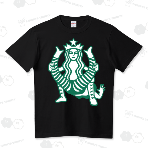 STARBUCKS HOLD（ハイクオリティーTシャツ）|デザインTシャツ