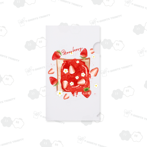 いちごジャムトースト