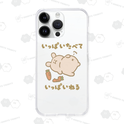 いっぱいたべていっぱいねるうさぎ