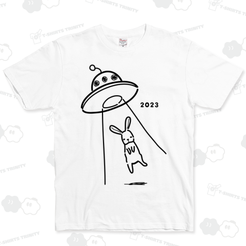 拐われるウサギ