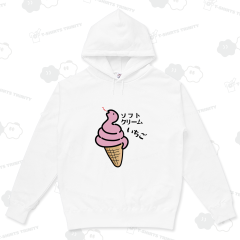 ソフトクリーム いちご