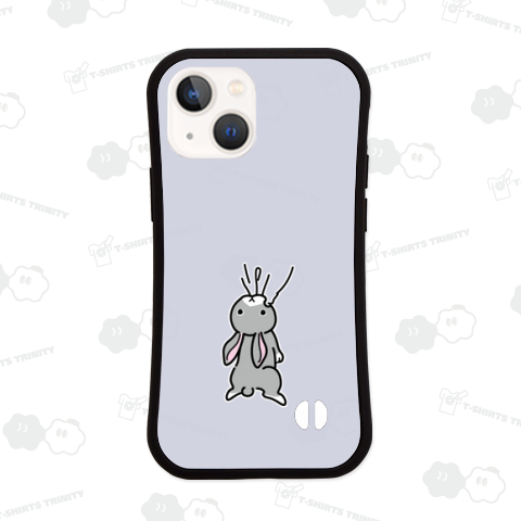 Tシャツに嚙みついたウサギ