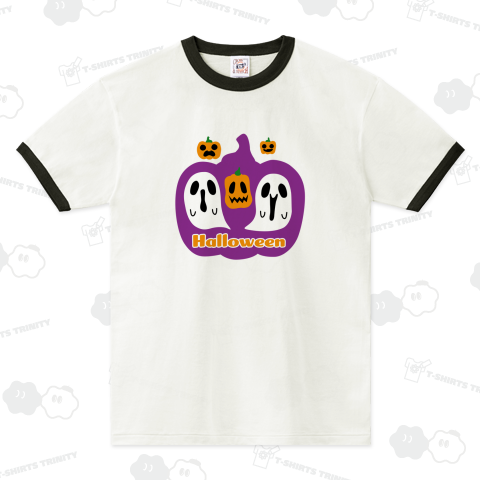 カボチャとお化けのハロウィン