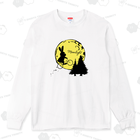 月に向かうウサギ