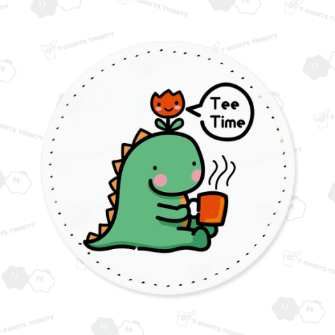 ティータイムを楽しむ怪獣