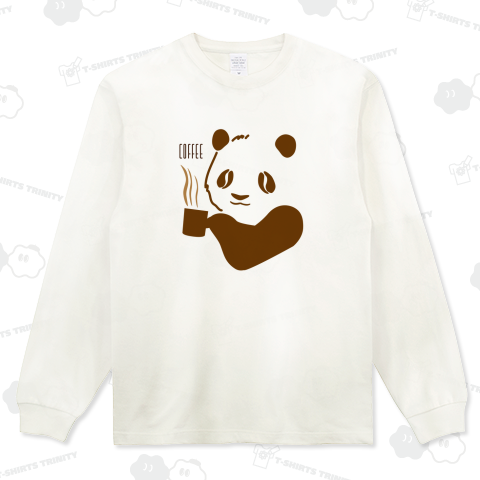 珈琲を飲むパンダ