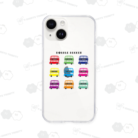 いろんな色のダブルデッカー