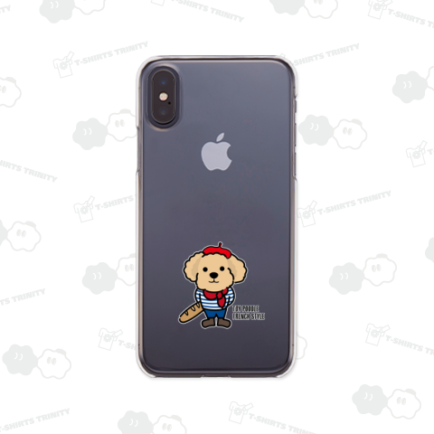 フレンチスタイルのトイプードル