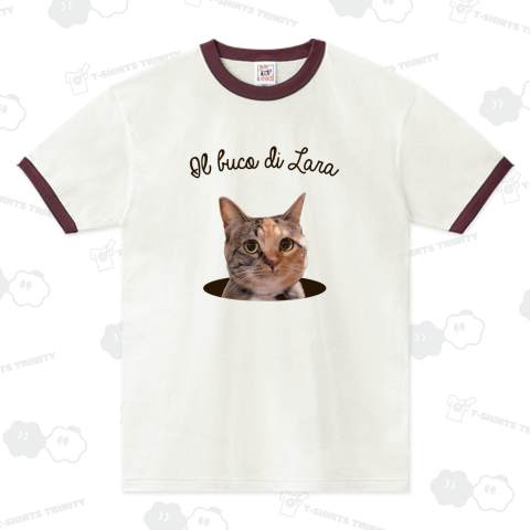 ララの穴 Il buco di Lara 茶色ロゴver.