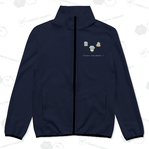 アクティブな多肉植物Tシャツ