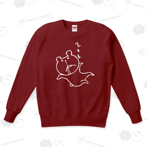 くせになるくまシリーズ②惰眠(ホワイト)