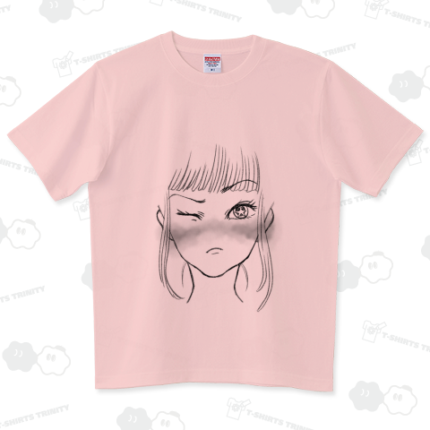 赤面女の子