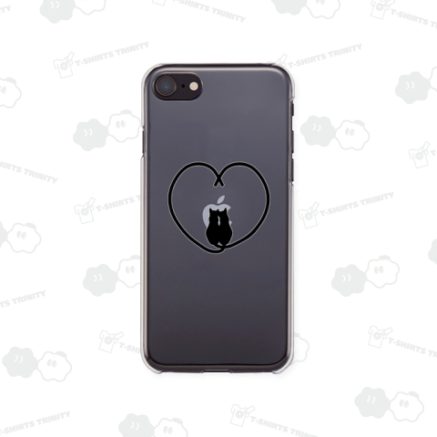 Cat-Silhouette-Heart (黒猫Ver.)