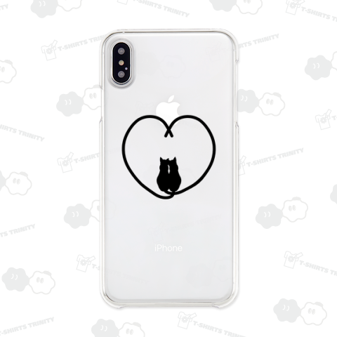 Cat-Silhouette-Heart (黒猫Ver.)