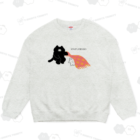 かくれんぼするこねこ