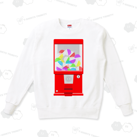 ガチャガチャマシーンのイラスト