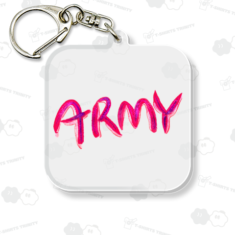 ARMY アクリルキーホルダー(四角)