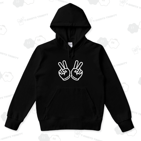 ダブルチョキ 白