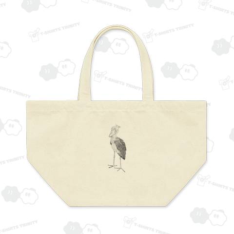 待ってるハシビロコウ