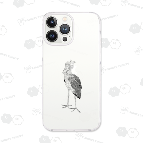 待ってるハシビロコウ