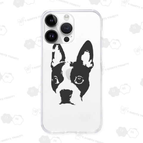 ボストンテリア・ステンシル