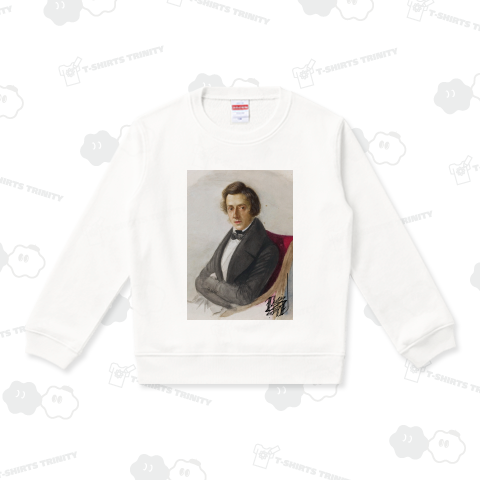 ショパン直筆サイン入りデザイン(カラー)