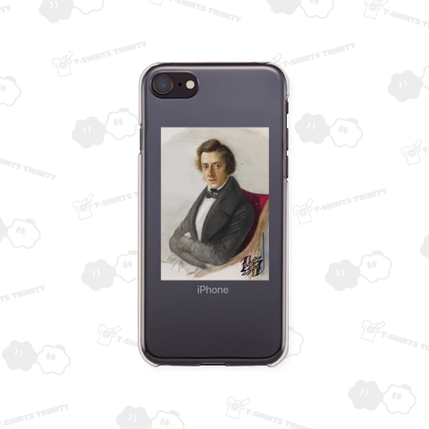 ショパン直筆サイン入りデザイン(カラー)