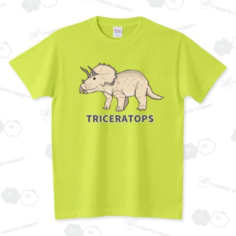 トリケラトプス スタンダードTシャツ(5.6オンス)