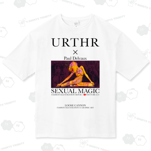 FASHION ILLUSTRATION “ SEXUAL MAGIC ” [40, URTHR × Paul Delvaux ]