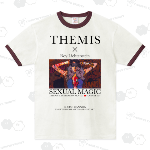 FASHION ILLUSTRATION “ SEXUAL MAGIC ” [46, THEMIS × Roy Lichtenstein]