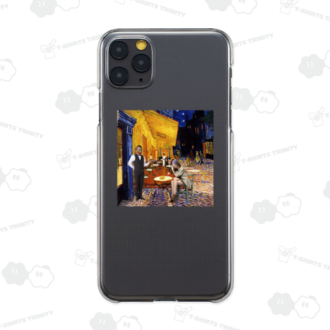 夜のカフェテラス(カスタマイズ可)