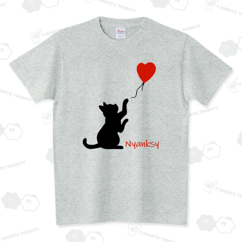 ニャンクシー スタンダードTシャツ(5.6オンス)