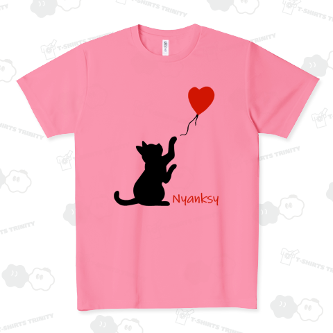 ニャンクシー ドライTシャツ(4.4オンス)