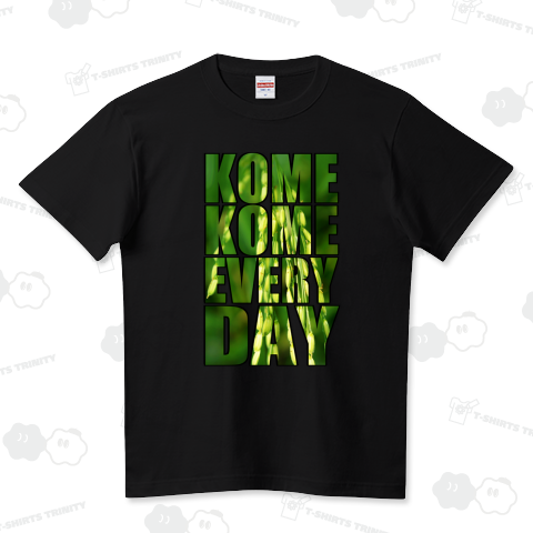 米米エブリデイ(フォトコラージュ) ハイクオリティーTシャツ(5.6オンス)