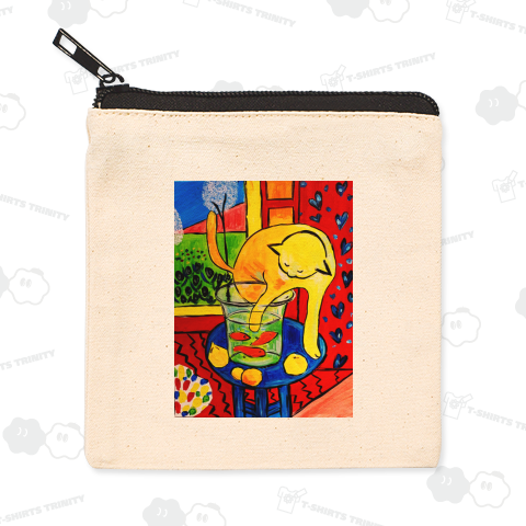 金魚と猫(マチス)