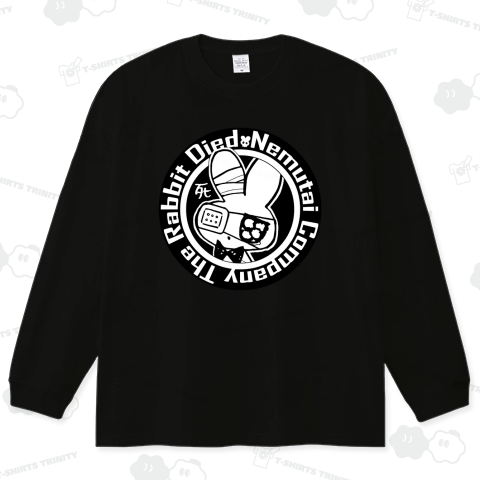 THE RABBIT ビッグシルエットロングTシャツ(5.6オンス)